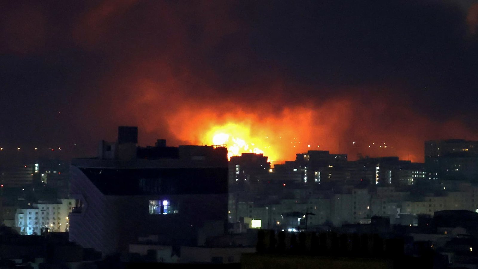 Iran says it struck UAE air base after vow to halt Gulf attacks