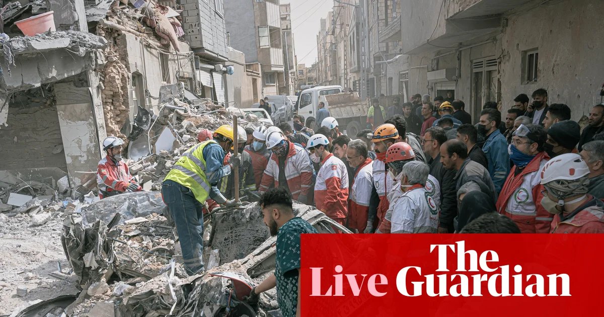 Middle East crisis live: US-Iran talks could take place this weekend, says UN nuclear watchdog chief | US-Israel war on Iran