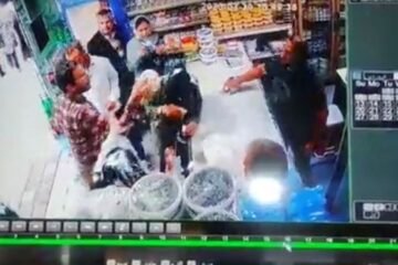 Video shows moment man throws yogurt on two women in Iran
