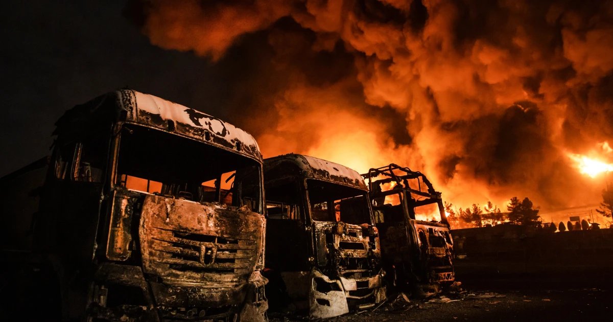 Toxic rain fell over Tehran as airstrikes hit oil facilities