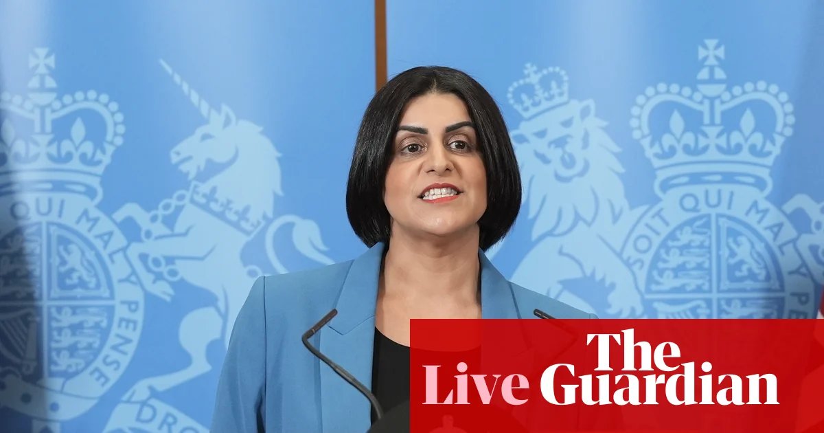 Refused asylum seeker families will be offered up to £40,000 to leave Britain under pilot scheme, says Shabana Mahmood – UK politics live | Politics