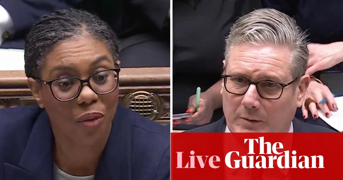 Starmer and Badenoch clash over Mandelson at prime minister’s questions – UK politics live | Politics