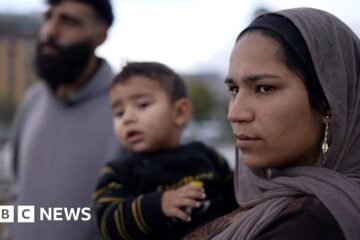 BBC speaks to displaced families in Lebanon