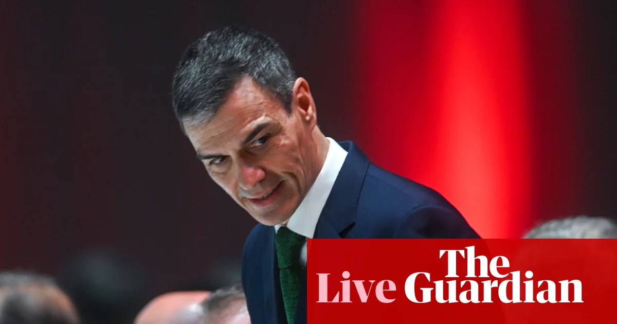 Spain’s Sánchez says ‘no to war’ after Trump’s threats over Nato spending and use of bases – Europe live | Europe