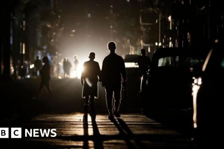 BBC in Cuba as island plunged into darkness