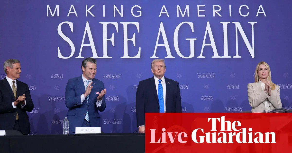 Trump tells Republicans to not make any deals with Democrats until strict voter ID law is passed – live | US news