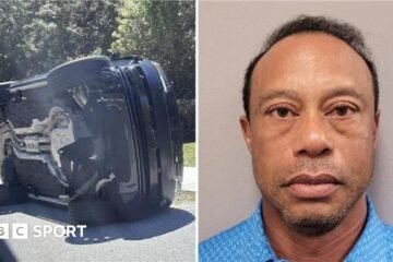 Tiger Woods released on bail after being charged following crash