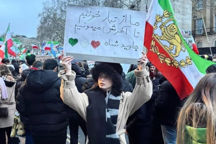 ‘Miss Grand Iran’ praises Netanyahu, IDF at London anti-regime rally