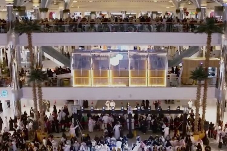 Eid shoppers flock to malls as shipping disrupted