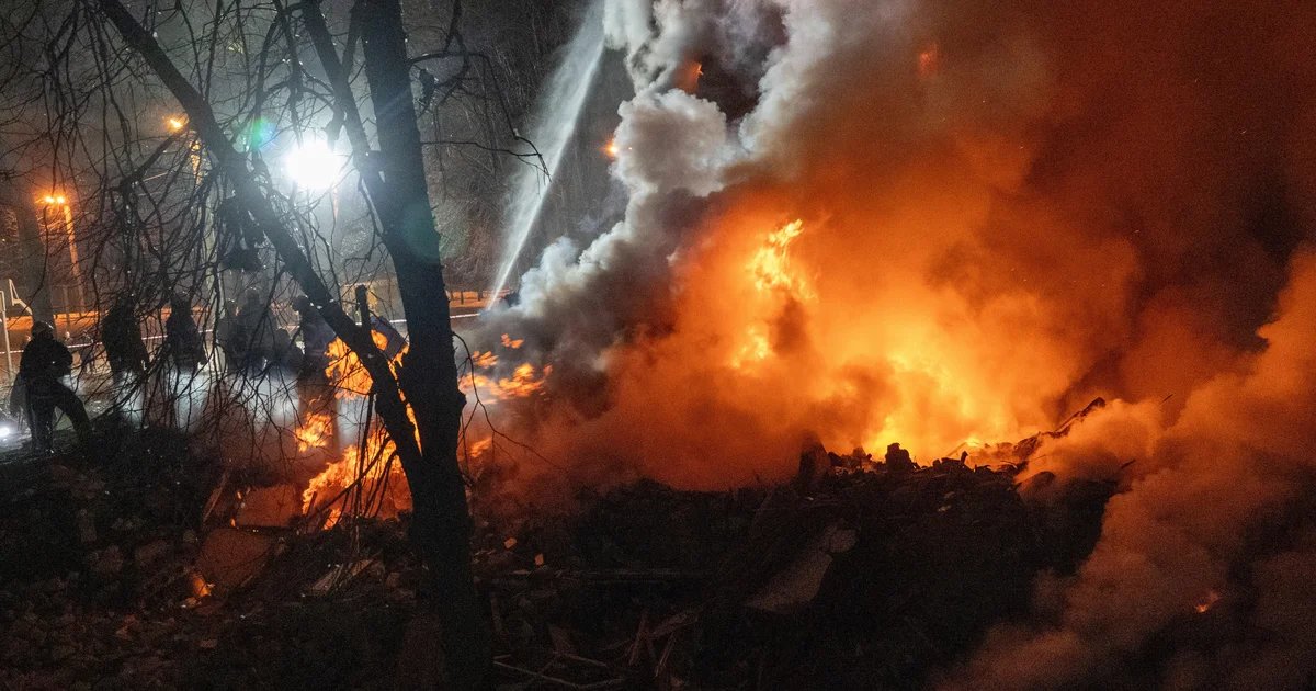 Russian strike on apartment building kills at least 10 in Ukraine, including mothers and young children