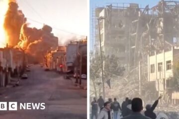 Footage from across Iran shows scale of strikes