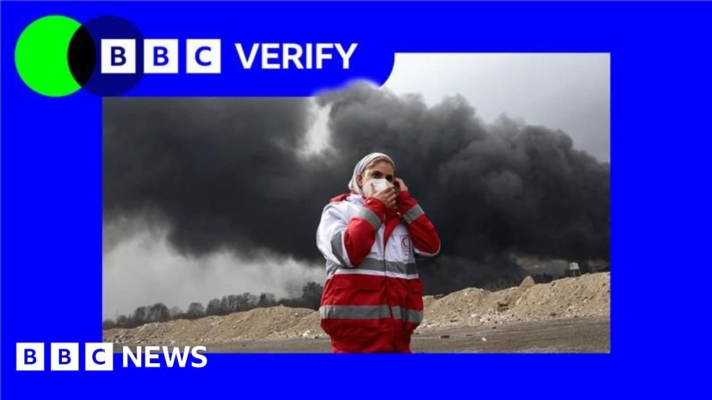 Why air strikes on Tehran oil facilities are causing black rain