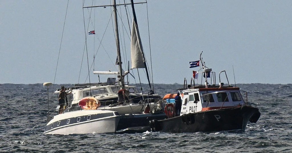 2 boats carrying aid to Cuba arrive in Havana after being reported missing