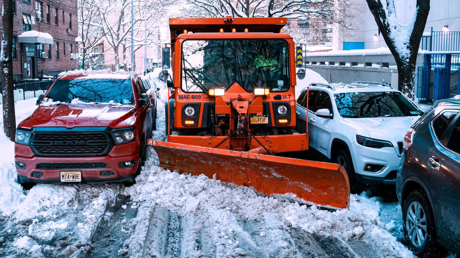 High-tech snowplows and AI help cities clean up from big storms