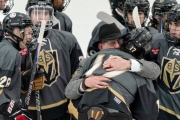 Hockey player who lost family in Rhode Island shooting scores winning goal in double overtime
