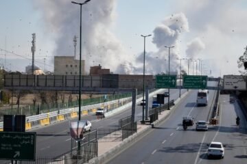 The Latest: Israel hammers Beirut and Tehran as Iran fires missiles at Israel and the Gulf