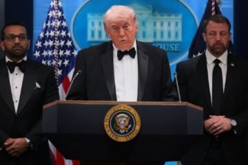 Shooter at White House press dinner had multiple weapons, one officer shot