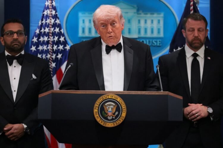 Shooter at White House press dinner had multiple weapons, one officer shot