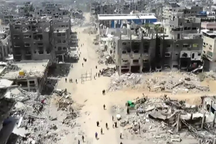 Gazans still living in rubble six months into Israel-Hamas ceasefire