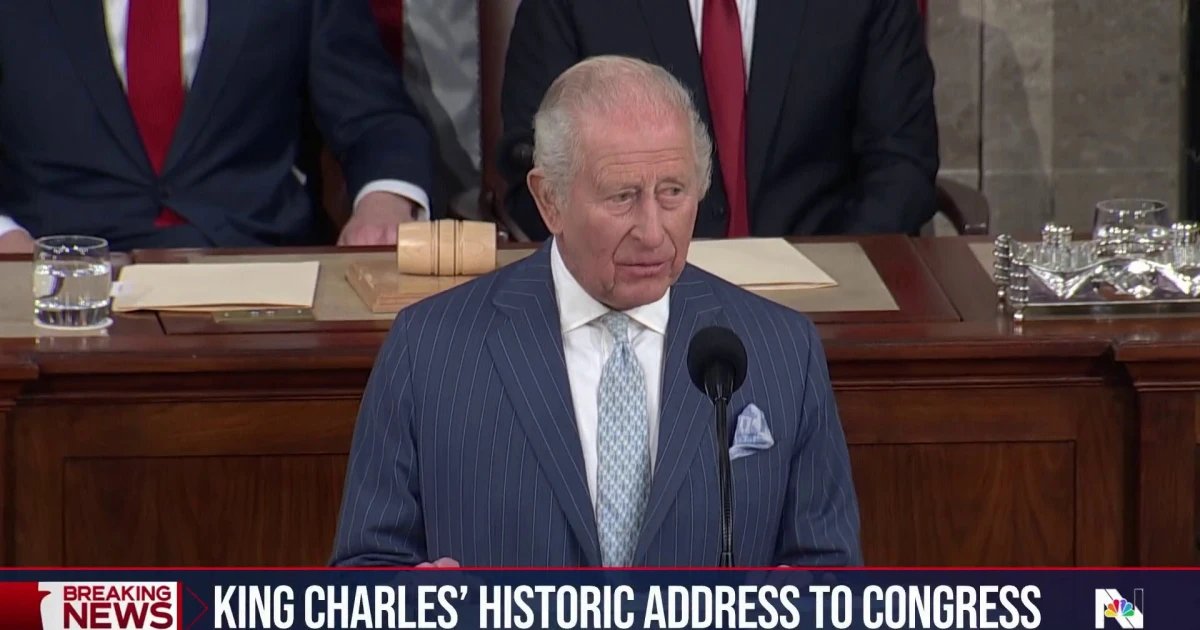 King Charles kicks off historic trip to U.S.