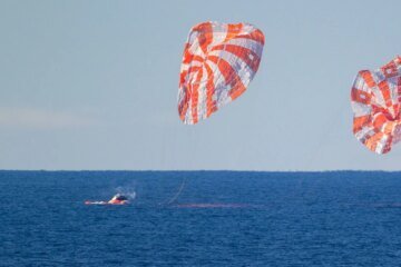 Watch highlights of Artemis II’s return to Earth