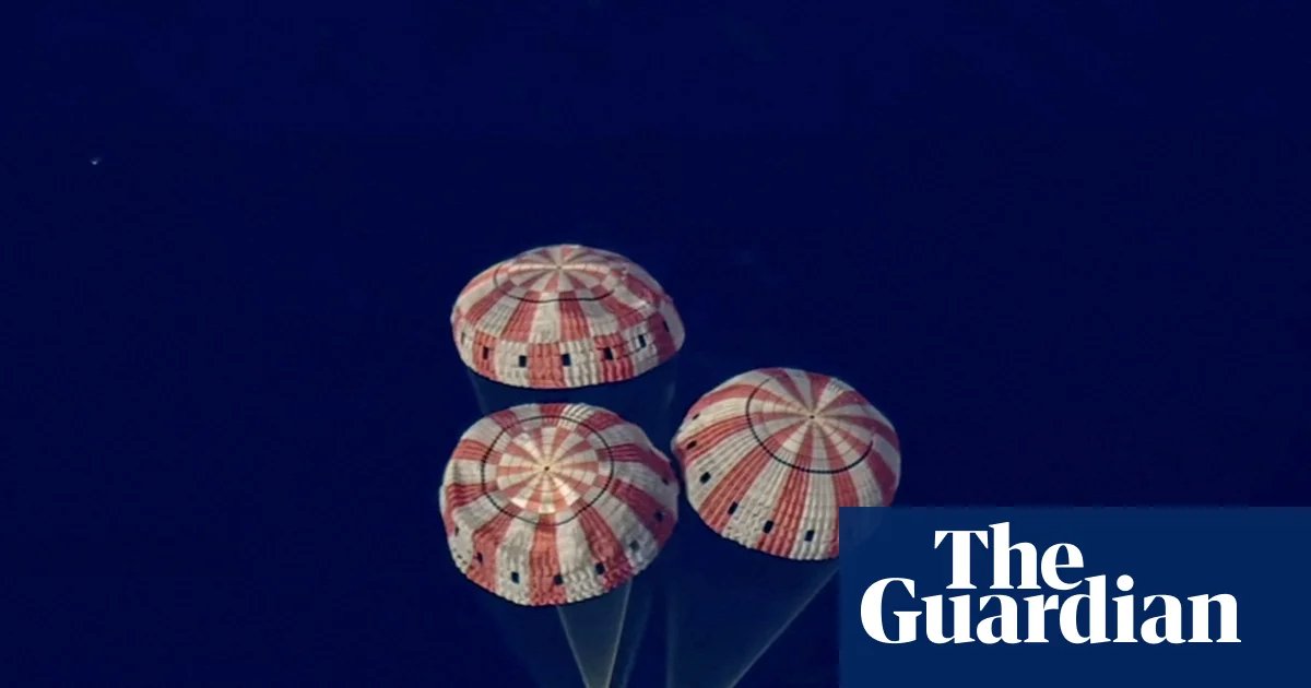 Artemis II crew splashes down in Pacific Ocean, ending record-breaking moon flyby | Artemis II