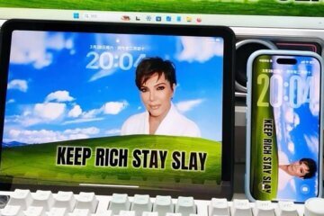 Young people in China have found a digital lucky charm in Kris Jenner