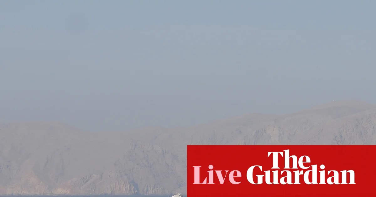 Middle East crisis live: Iran sends mixed signals on talks after US seizes ship | US-Israel war on Iran