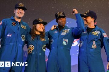 Nasa’s Artemis crew welcomed back to Planet Earth in Houston