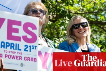 Democrats hail Virginia’s redistricting plan and warn Republicans’ plan to redraw Florida could backfire – live | US politics