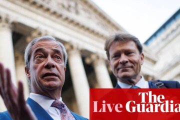 Nigel Farage defends Richard Tice over allegations his firm broke law by failing to pay tax – UK politics live | Politics