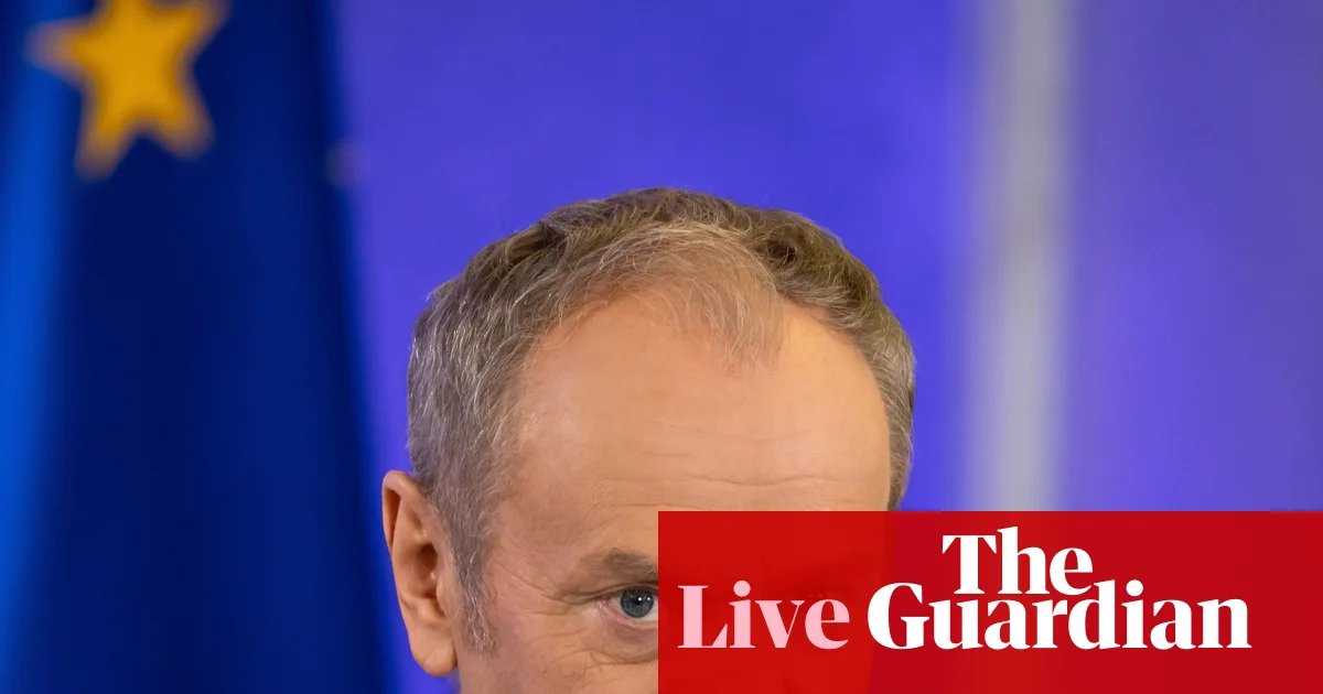 Trump’s threats to withdraw US from Nato ‘look like Putin’s dream plan’, says Tusk – Europe live | Europe