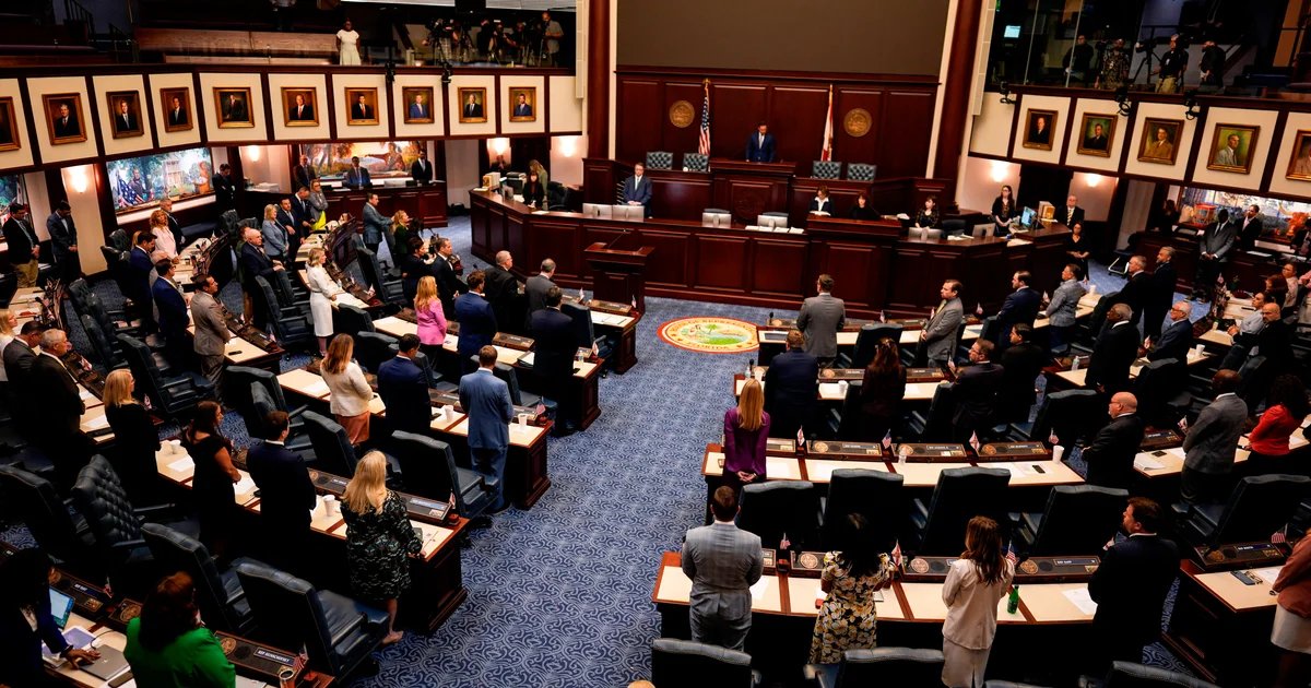 Florida House advances redistricting bill that aims to give GOP 24-4 congressional advantage