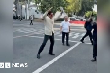 Bongbong Marcos fights ill-health rumours with star jumps