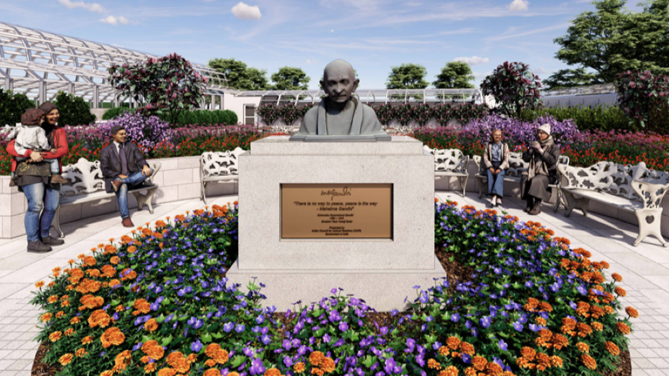 Plans submitted for bust of Mahatma Gandhi in Aberdeen park