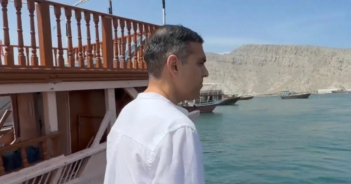 CBS News gets exclusive look at the Strait of Hormuz