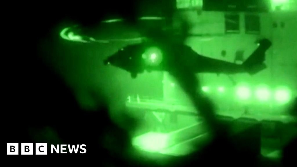 US releases video of forces seizing Iranian ship