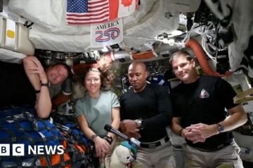 BBC asks Artemis II crew a question in space