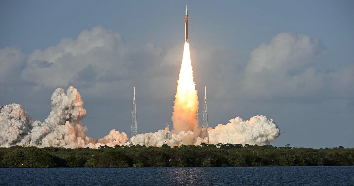 Artemis II launches into orbit as NASA begins historic moon mission
