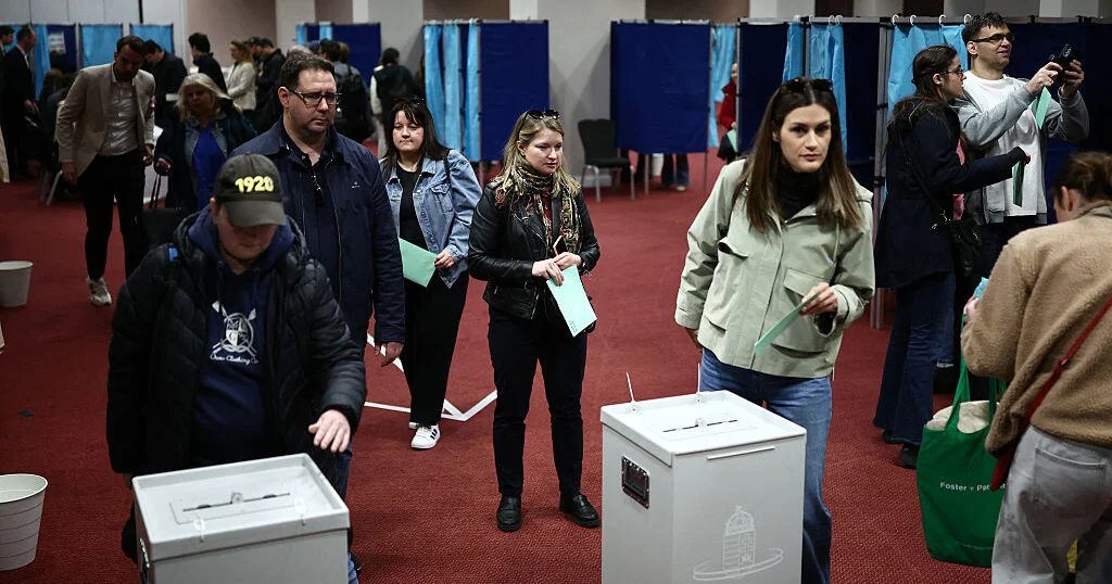 Early results in Hungary election show MAGA darling Prime Minister Viktor Orbán trailing behind opposition