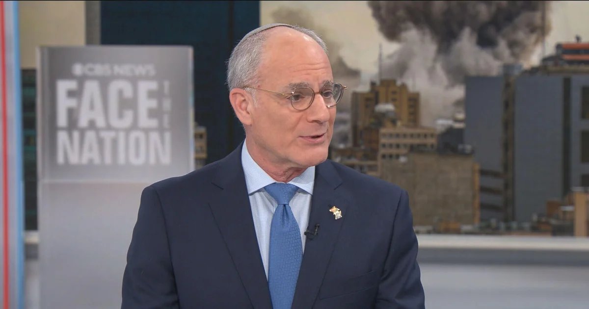 Transcript: Israeli Ambassador Michael Leiter on “Face the Nation with Margaret Brennan,” April 12, 2026