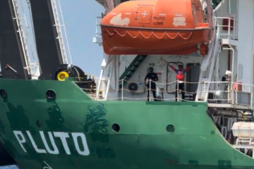 We took a boat into the Strait of Hormuz. Here’s what we saw.