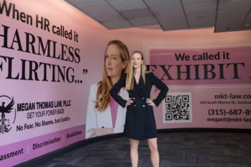 Sexual harassment lawyer sues over rejected airport ad, now has a massive billboard