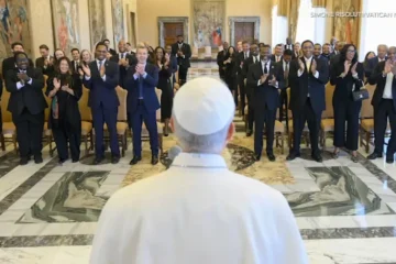 Mayor Johnson continues Italy trip by touring historic sites with Rome mayor after pope meeting