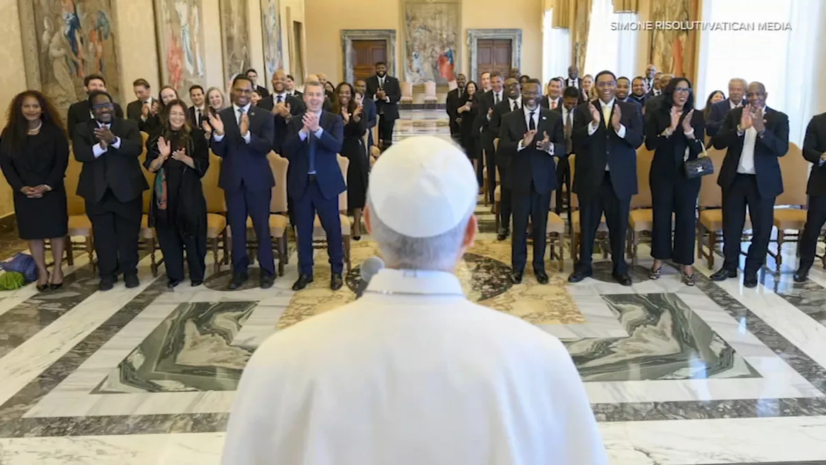 Mayor Johnson continues Italy trip by touring historic sites with Rome mayor after pope meeting