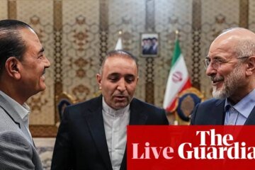 Middle East crisis live: Pakistan hopes to host US-Iran peace talks ‘very soon’, says PM, after Trump claims Tehran deal ‘largely negotiated’ | Middle East and north Africa