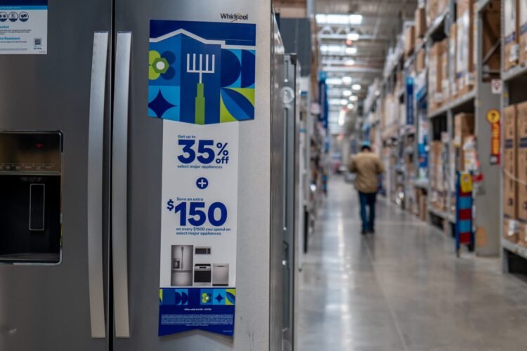 Whirlpool says Iran war causing ‘recession-level industry decline.’ The shares are down 12%