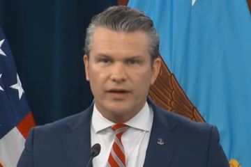 Watch Live: Hegseth, Caine give Iran war update after U.S. and Iran trade fire in Strait of Hormuz