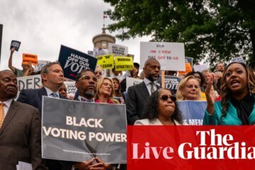 ‘Hands off Memphis’: protests in Nashville as Tennessee Republicans consider redrawing maps ahead of midterms – live | US voting rights