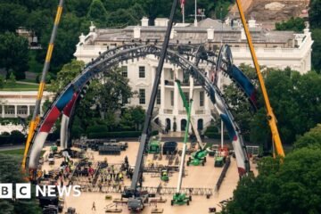 UFC arena construction begins at White House